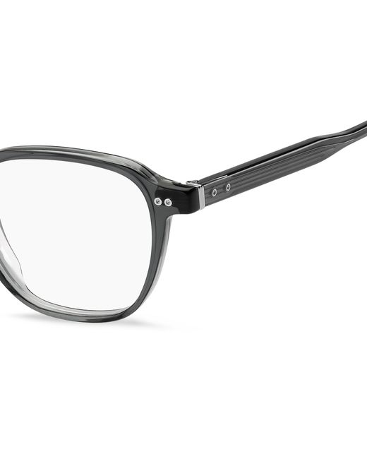Tommy Hilfiger Black Th 2070 Kb7 Optical Frames Bio-Cecid Squared for men
