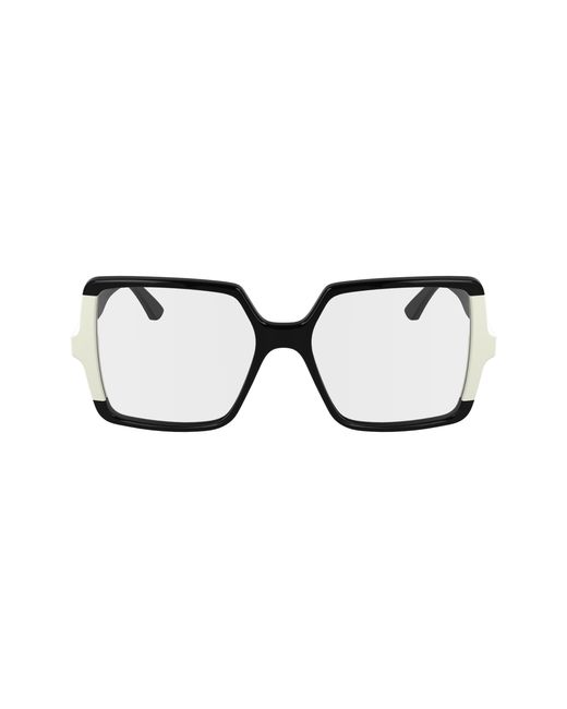 Karl Lagerfeld Black Kl6169 006 Optical Frames Acetate Squared Normal
