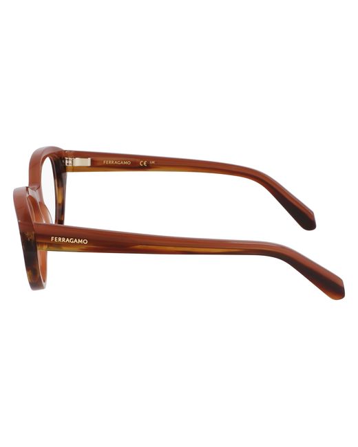 Ferragamo Black Sf3011 254 Optical Frames Acetate Cat Eye Normal