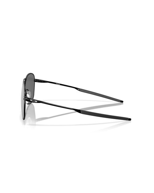 Oakley Black Oo4147 Contrail 414704 Sunglasses Metal Round Polarized Prizm for men