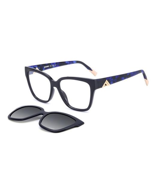 Missoni Black Mis 0179/Cs Pjp/Lb Optical Frames Acetate Squared Polarized Clip-On