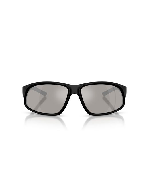 FERRARI SCUDERIA Black Fz6016U 504/6G Sunglasses Injected Geometric Normal Mirror for men