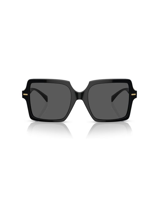 Versace Black Ve4441 Gb1/87 Sunglasses Acetate Squared Normal