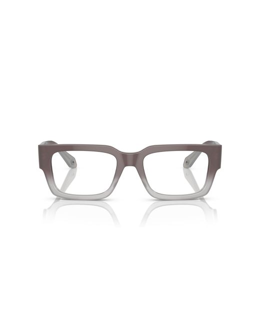 Giorgio Armani Black Ar7243U 5980 Optical Frames Acetate Transparent Squared Normal for men