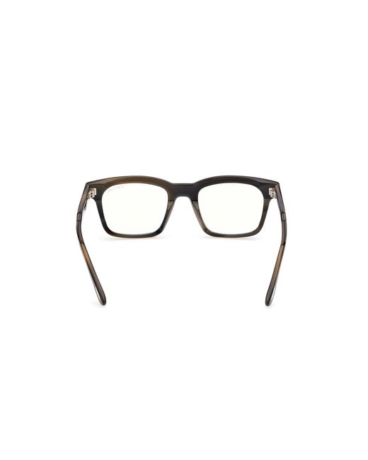 Tom Ford Black Ft6122-B 056 Optical Frames Acetate Squared Normal for men