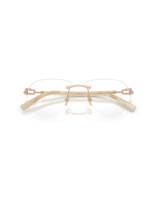 Tiffany & Co Black Tf1173K 6214 Optical Frames Metal Pilot Normal