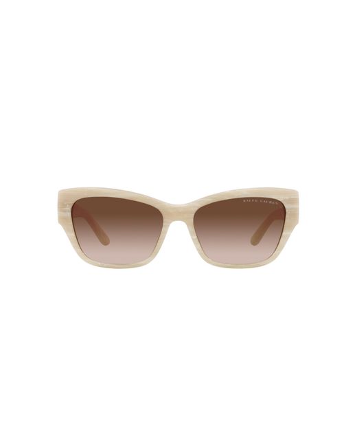 Ralph Lauren Black Rl8206U The Audrey 608413 Sunglasses Acetate Butterfly Normal Nuanced