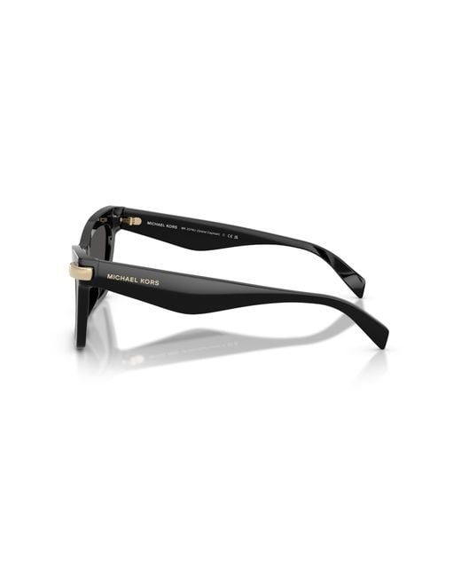 Michael Kors Black Mk2276U Grand Cayman 300587 Sunglasses Acetate Cat Eye Normal