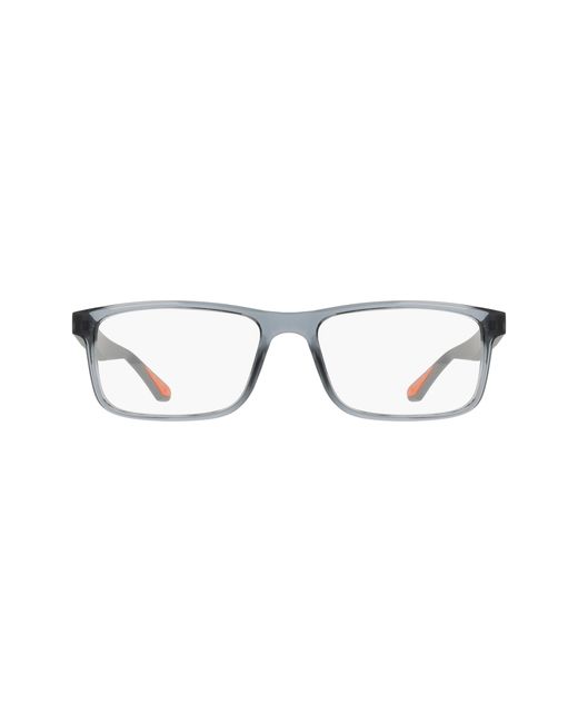 Nike Black 7416 034 Optical Frames Bio-Injected Squared Normal for men