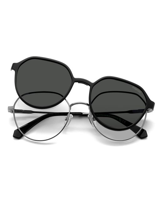 Polaroid Black Pld 6204/Cs V81/M9 Sunglasses Metal Geometric Polarized