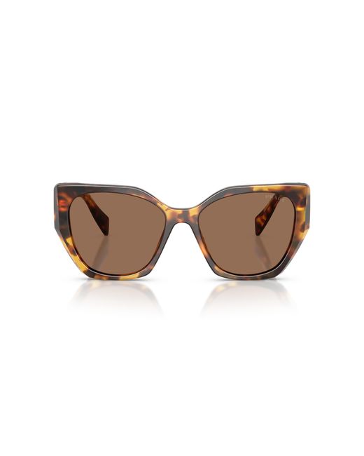 Prada Black Pr 19Zs 14L06B Sunglasses Acetate Pillow Normal