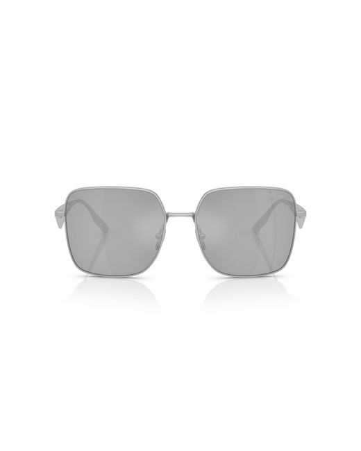 Dolce & Gabbana Black Dg2310 13648V Sunglasses Metal Squared Mirrored