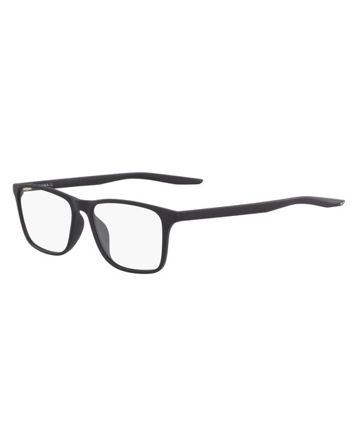 Nike Black 7125 001 Optical Frames Plastic Squared Normal Photochromatic