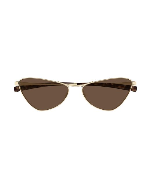 Saint Laurent Black Sl 830 004 Sunglasses Metal Cat Eye