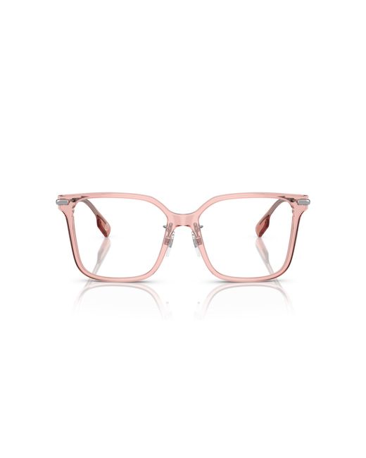 Burberry Black Be2376 Elizabeth 4069 Optical Frames Acetate Transparent Squared Normal
