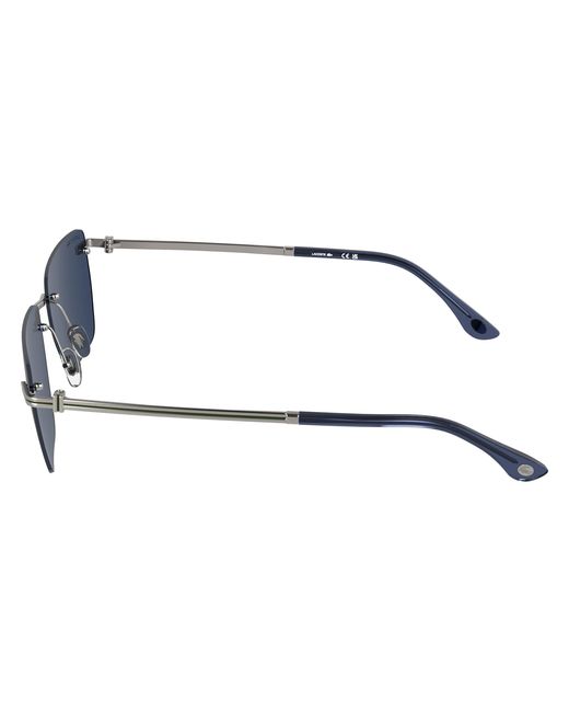 Lacoste Black L282S 038 Sunglasses Metal Squared Normal for men