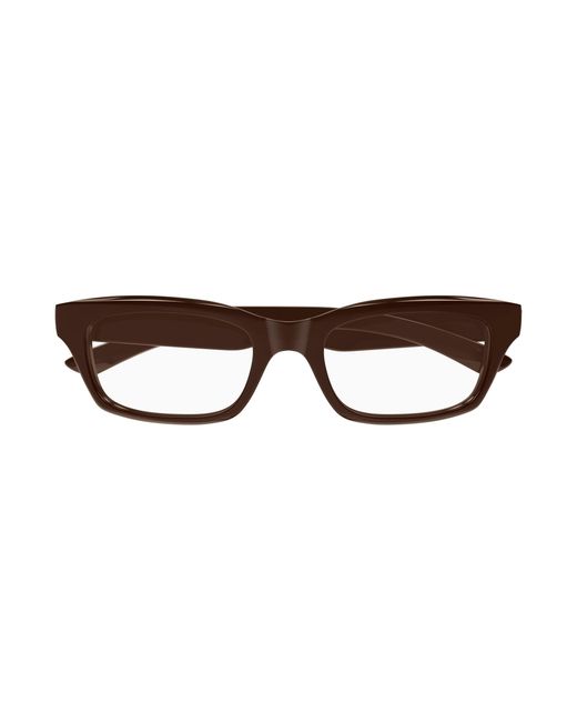 Balenciaga Black Bb0427O 005 Optical Frames Acetate Transparent Squared for men