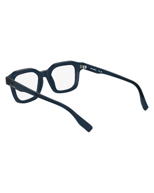 Karl Lagerfeld Black Kl6197 400 Optical Frames Bio-Inject Squared Normal for men