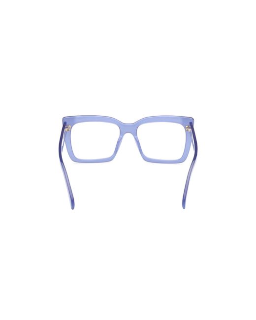 Emilio Pucci Black Ep5261 090 Optical Frames Acetate Squared Normal