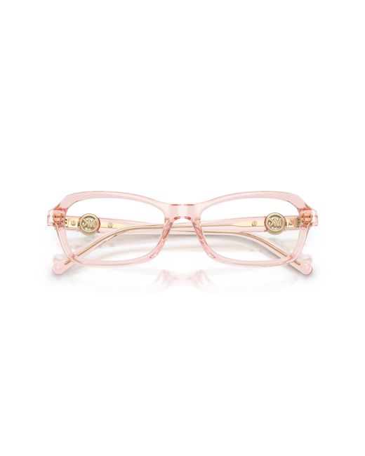 Michael Kors Black Mk4182U Hakone 3901 Optical Frames Injected Transparent Round Normal