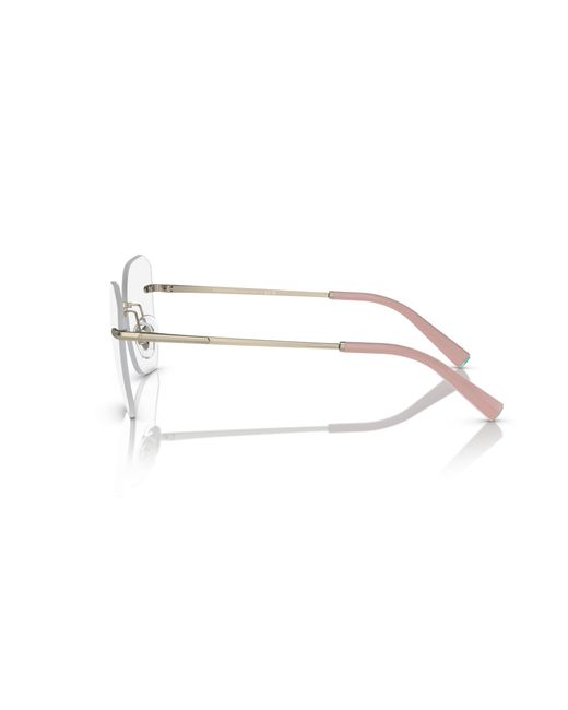 Tiffany & Co Black Tf1150 6021 Optical Frames Metal Geometric Normal