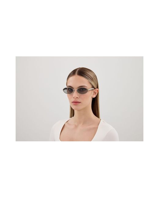 Bottega Veneta Black Bv1386S 007 Sunglasses Metal Round