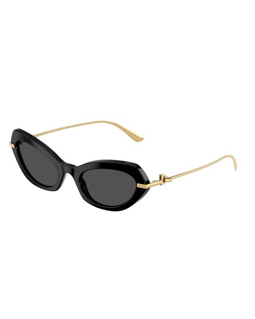 Dolce & Gabbana Black Dg4473 501/87 Sunglasses Acetate Butterfly Normal