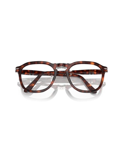 Persol Black Po3345V Rene' 24 Optical Frames Acetate Transparent Squared Normal