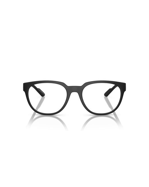 Emporio Armani Black Ea3224 5001 Optical Frames Injected Transparent Pantos Normal for men