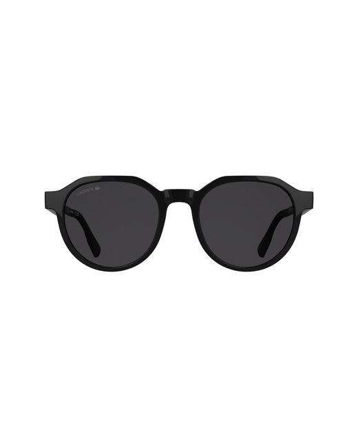 Lacoste Black L6087S 001 Sunglasses Bio-Injected Squared Normal for men