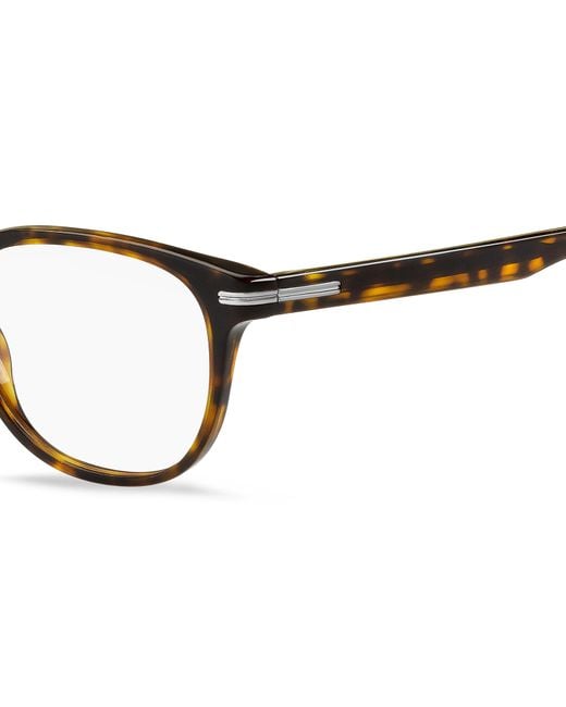 Boss Black Boss 1601 086 Optical Frames Plastic Round for men