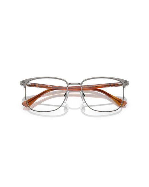 Persol Black Po1021V 1131 Optical Frames Metal Transparent Squared Normal