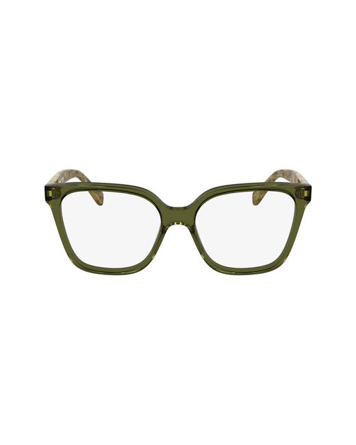 Longchamp Black Lo2765 319 Optical Frames Acetate Squared Normal