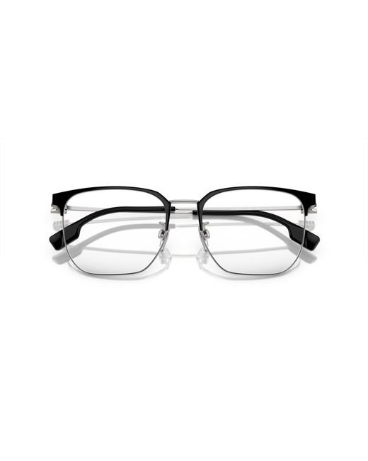 Burberry Black Be1383D 1005 Optical Frames Metal Transparent Squared Normal for men