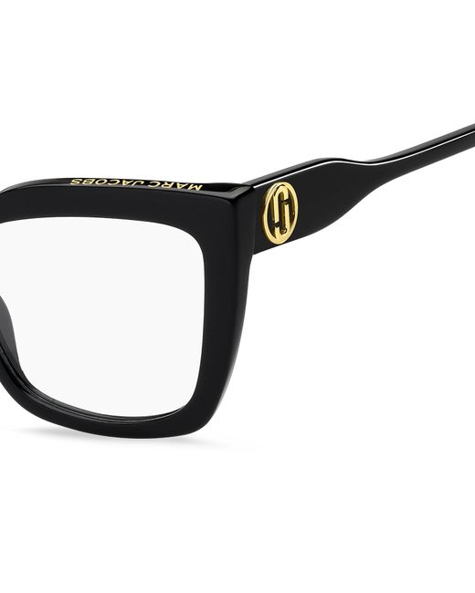 Marc Jacobs Black Marc 813 807 Optical Frames Acetate Squared Normal