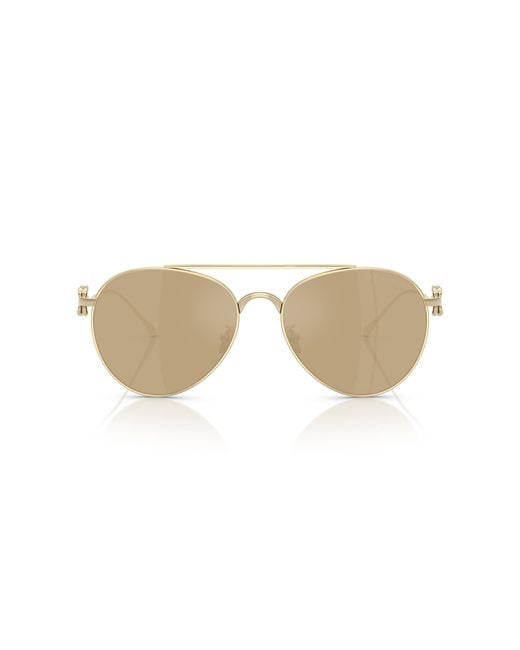 Giorgio Armani Black Ar6167 30130W Sunglasses Metal Pilot Normal