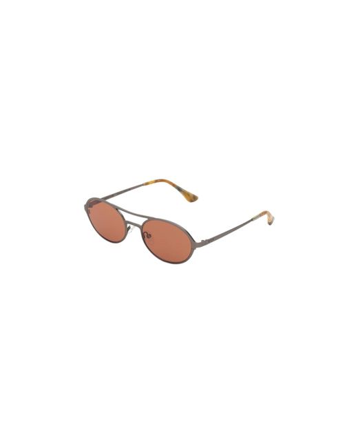 Retrosuperfuture Black 44R Bird Boogie Sunglasses Round Normal