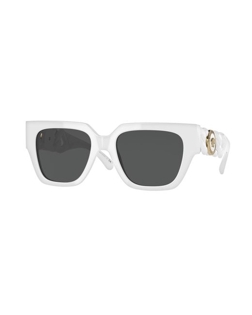 Versace Black Ve4409 314/87 Sunglasses Acetate Squared Normal