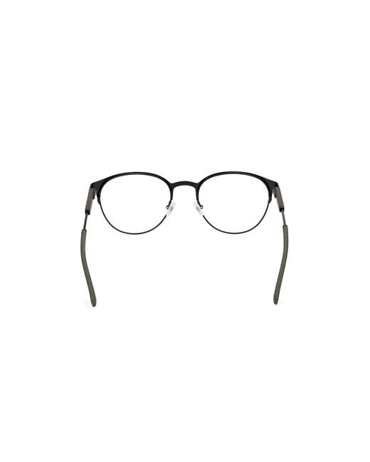 Timberland Black Tb1771 002 Optical Frames Metal Round Normal for men
