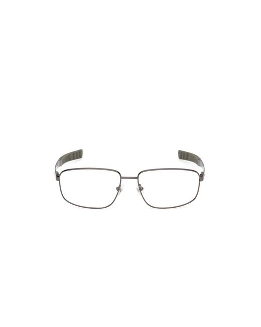 Timberland Black Tb50078 008 Optical Frames Metal Squared Normal for men