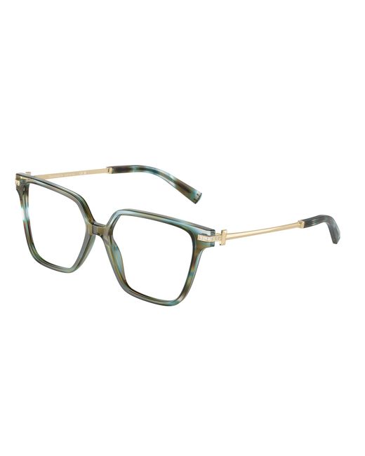 Tiffany & Co Black Tf2234B 8124 Optical Frames Acetate Transparent Squared Normal