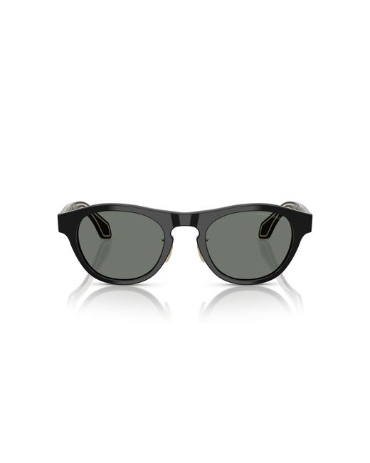 Giorgio Armani Black Ar8225 500111 Sunglasses Acetate Round Normal for men