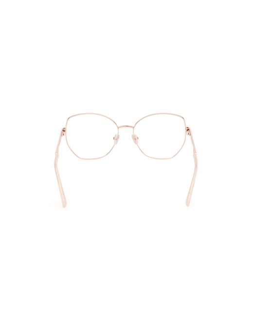 MAX&Co. Black Mo5140 025 Optical Frames Metal Round Normal