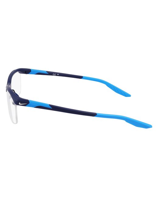 Nike Black 7402 410 Optical Frames Bio-Inject Squared Normal Normal for men