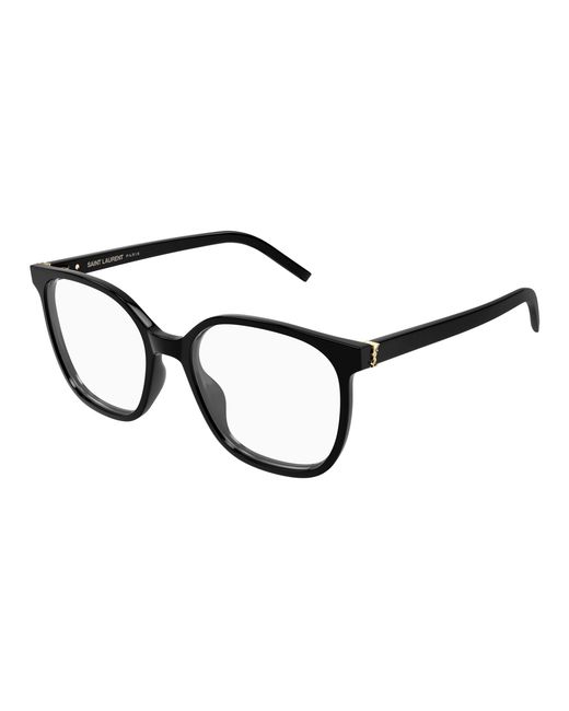 Saint Laurent Black Sl M155 001 Optical Frames Acetate Transparent Cat Eye