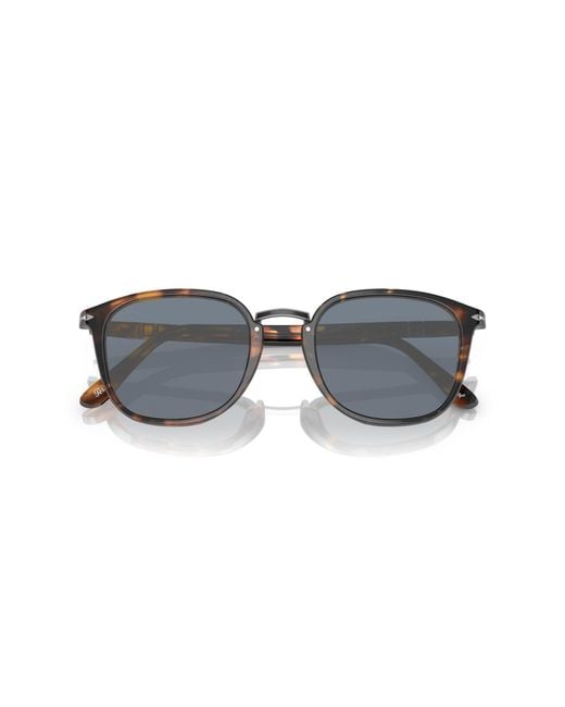 Persol Black Po3186S 1081R5 Sunglasses Plastic Pantos Normal for men