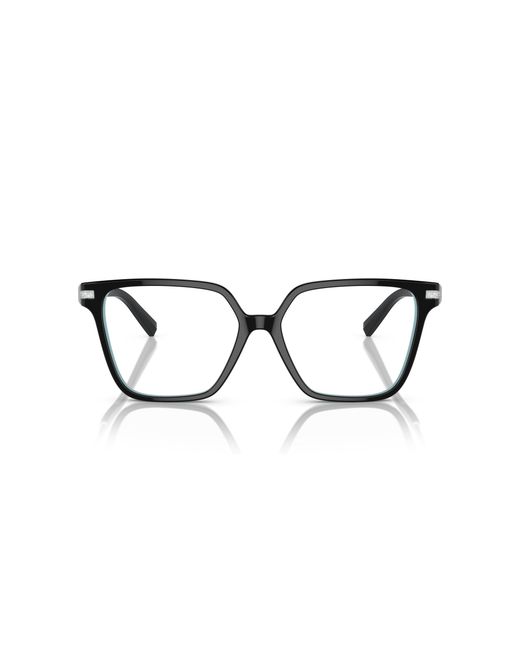 Tiffany & Co Black Tf2234B 8055 Optical Frames Acetate Transparent Squared Normal