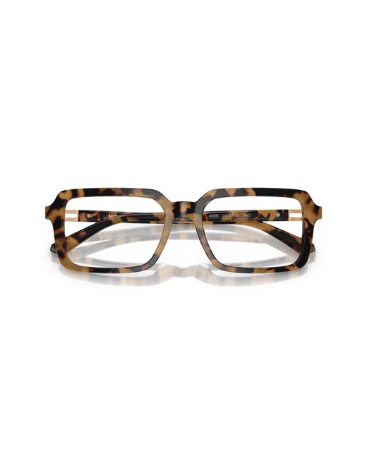 Michael Kors Black Mk4130 Yellowstone 4006 Optical Frames Acetate Squared Normal for men