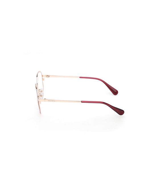 MAX&Co. Black Mo5196 033 Optical Frames Metal Geometric Normal
