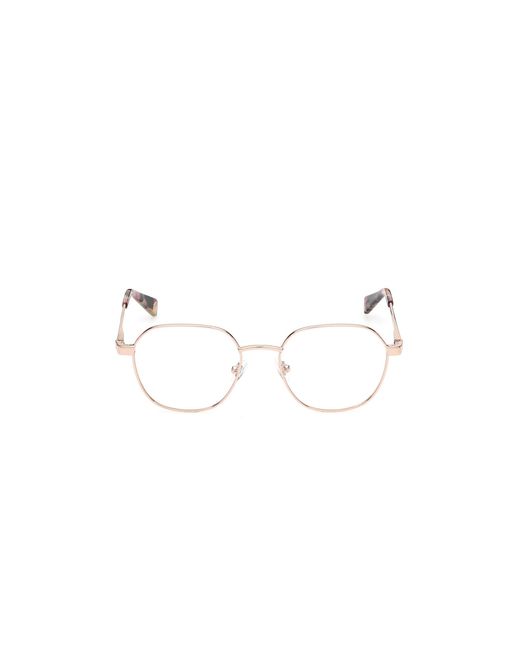 Guess Black Gu5222 028 Optical Frames Metal Round Normal